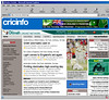 CricInfo screengrab from December 2003