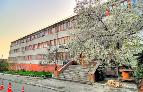 administrative building of the plant 