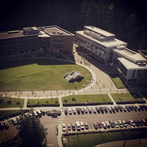 If you haven't visited #WWU in a while, this part of campus might look a tad unfamilar.