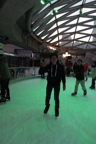 Ice Skating at Robson Square