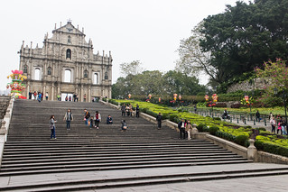 大三巴(Ruínas da Antiga Catedral de São Paulo)