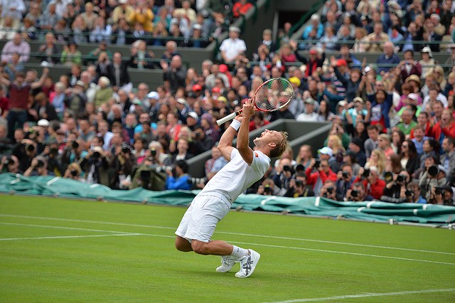 Steve Darcis, great day in his life. Brilliant.