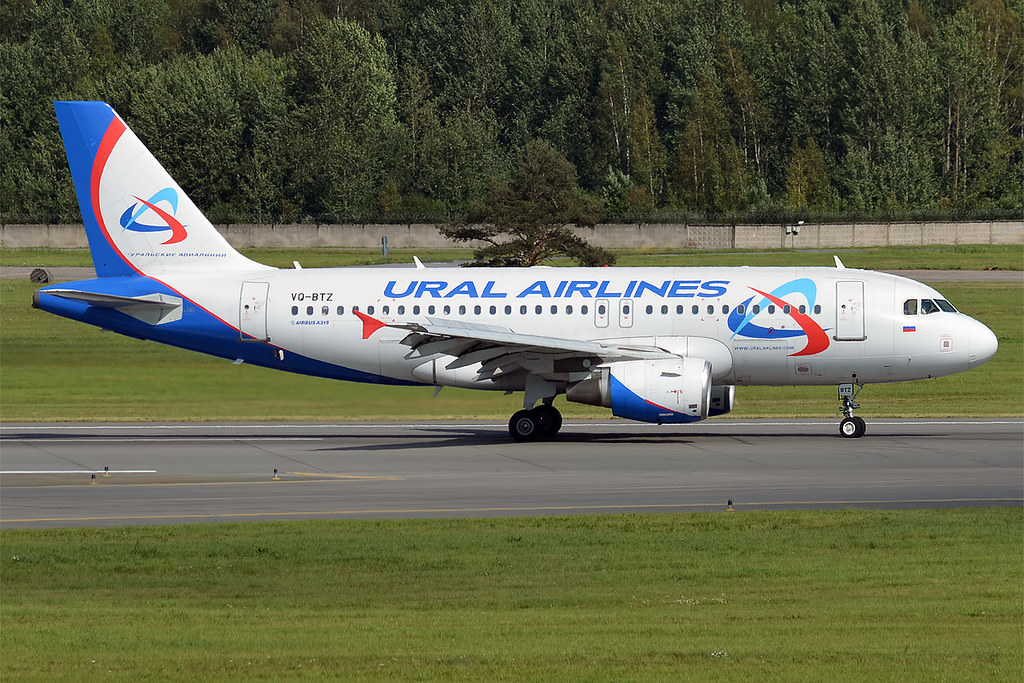 : Ural Airlines, VQ-BTZ, Airbus A319-112