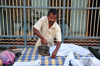 India - Tamil Nadu - Madurai - Streetlife - Carcoal Iron