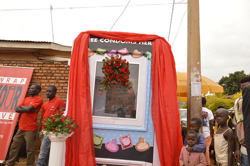 AHF Rwanda 24/7 Condom Distribution Kiosks Initiative Launch