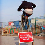 Paul Osullivan sign hop, Cardiff Bay