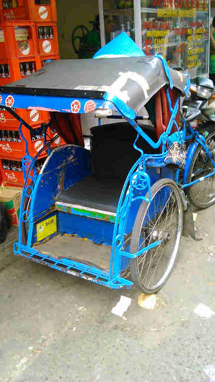 becak di Bogor