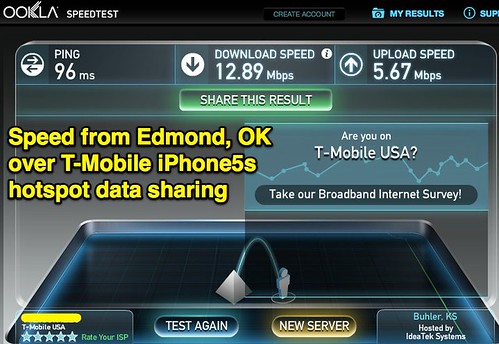 Speed from Edmond, OK over T-Mobile iPho by Wesley Fryer, on Flickr