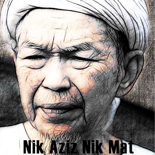 Al Fatihah.. Kita kehilangan seorang yang kita sayang.. Semoga roh Tuan Guru Nik Abdul Aziz Nik Mat dicucuri rahmat.   #alfatihah #tok #guru