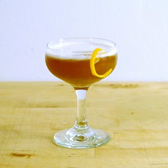 Bourbon Cynar Sour