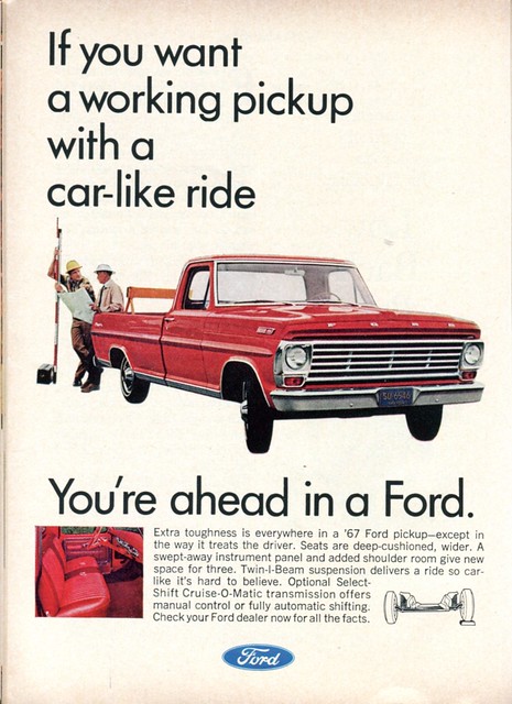 ford truck ranger december ad pickup f100 1966 advertisement 1967 digest readers