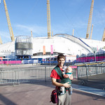 Me & George Outside the North Greenwich Arena