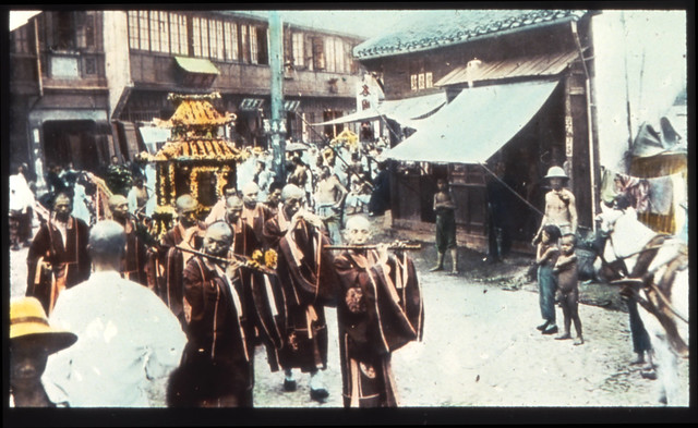 Buddhist procession, Shanghai, Shanghai Shi, China, ca.1900-1919 (IMP-YDS-RG008-358-0008-0025)