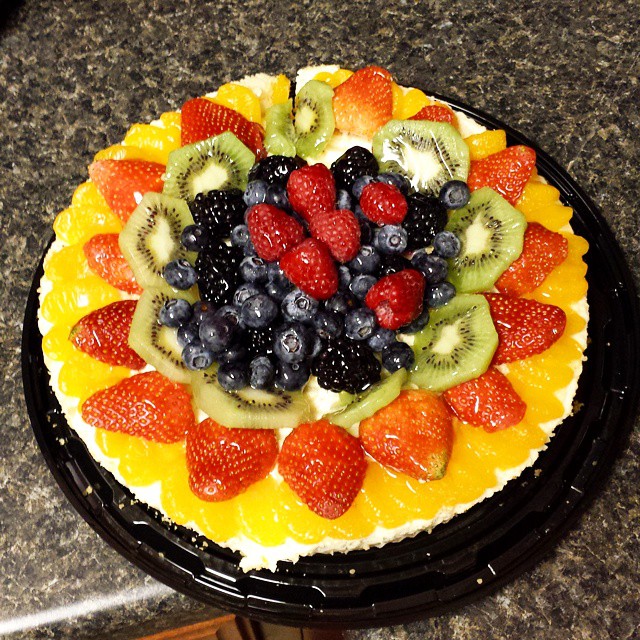 Cheesecake for the Super bowl from #kroger.  #dessert #delicious #cheesecake