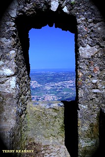 An Archers View ..... Castle of the Moors at Sintra Portugal