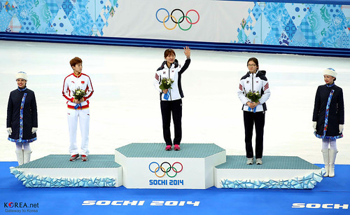 Korea_Park_Seunghi_Gold_Sochi_ShortTrack_1000m_09 ©  KOREA.NET - Official page of the Republic of Korea