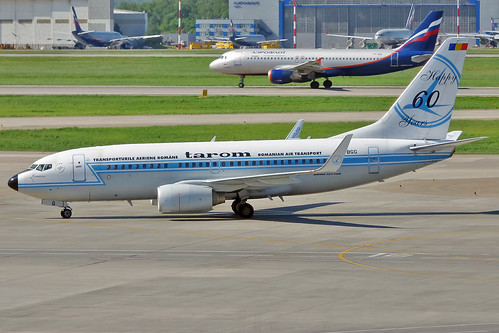 Tarom (60 years Livery), YR-BGG, Boeing 737-78J ©  Anna Zvereva