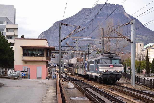 SNCF BB67346 + RRR V te Grenoble