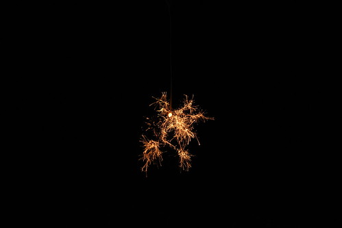 sparkling firework - #Flickr12Days