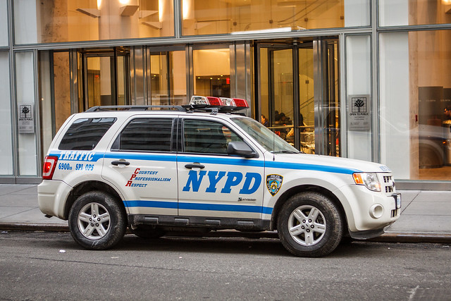 newyork ford escape traffic police nypd hybrid suv department 690009 splops