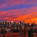 Calgary Skyline & Sensational Sunset