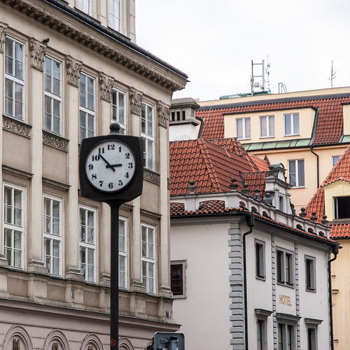 Prague Street Clock ©  Konstantin Malanchev