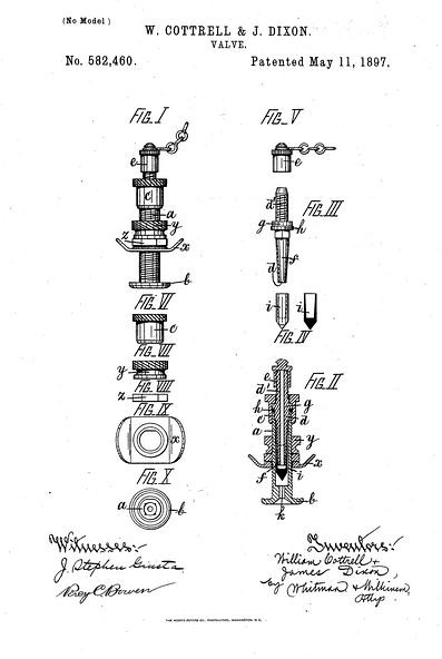 : Presta valve patent (? maybe)