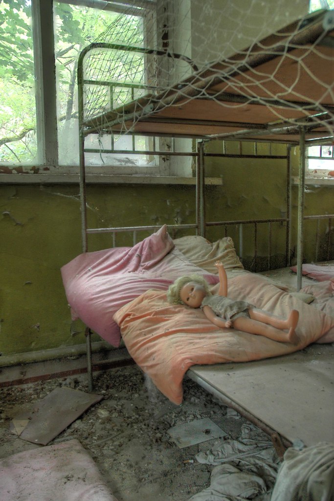 : Abandoned nursery close to Chernobyl