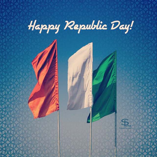 Happy 66th Republic Day everyone!! #republicday #indiapictures #ig_Gujarat #gf_india #instagood #instagram_ahmedabad #instagramhub #photooftheday #flag
