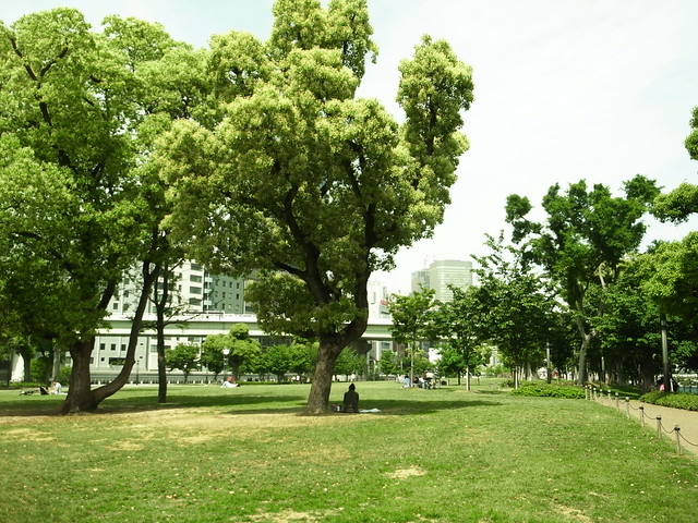 大阪城公園と中之島をサイクリング。: NOTE