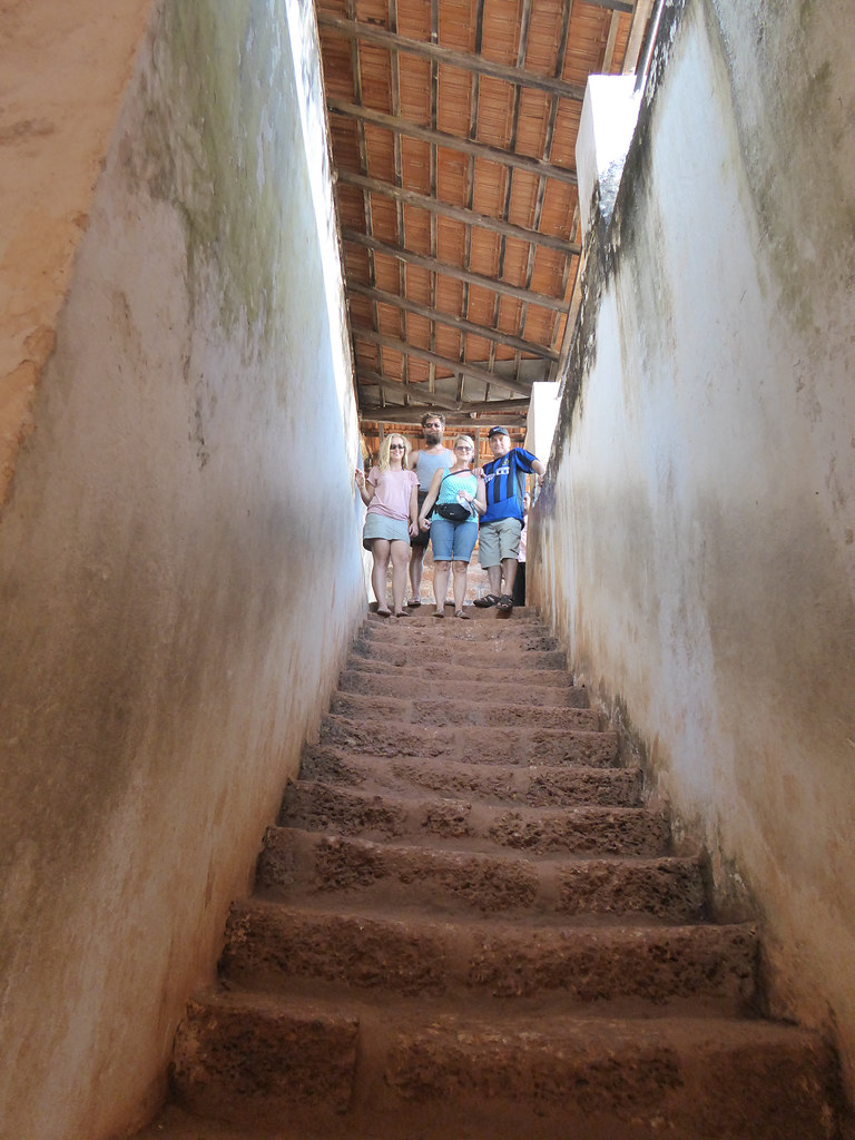 Steps to the fort