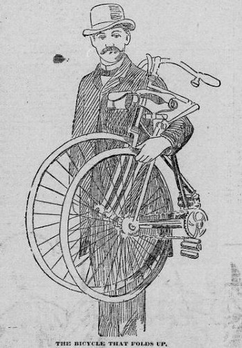 Folding Bicycle 1895 ©  Michael Neubert