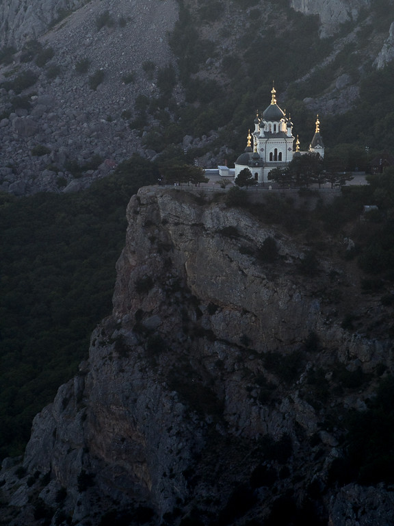 :  ,  / Resurrection Church, Foros, Crimea