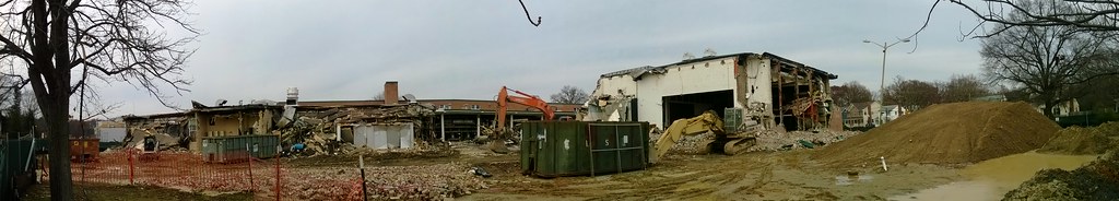 : Wakefield High School demolition