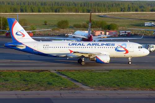 Ural Airlines, VP-BTZ, Airbus A320-214 ©  Anna Zvereva