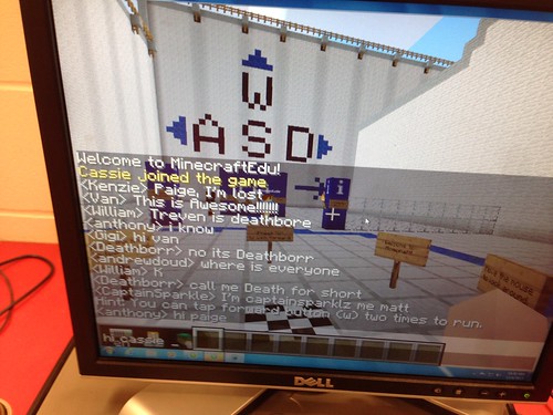MinecraftEDU by Wesley Fryer, on Flickr