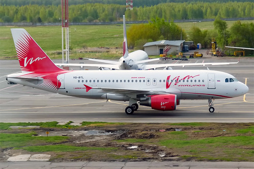 VIM Airlines, VQ-BTL, Airbus A319-111 ©  Anna Zvereva