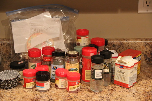 Organizing spices, again...