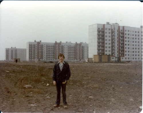 Vasilevskii ostrov - new apartment buildings ©  Michael Neubert