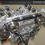 Nissan 350Z Rebuilt Engine / Wet sleeved block <a style="margin-left:10px; font-size:0.8em;" href="http://www.flickr.com/photos/65234596@N05/8806817433/" target="_blank">@flickr</a>