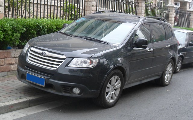 subaru tribeca suv worldcars subarutribeca vehiclesinchina carsinshanghai vehiclesinshanghai carsinchina