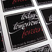 Today. Tomorrow. Forever. Black White & Red Wedding Favor Label <a style="margin-left:10px; font-size:0.8em;" href="http://www.flickr.com/photos/37714476@N03/9445872709/" target="_blank">@flickr</a>
