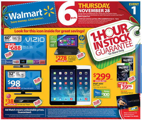 Walmart Black Friday 2013 Deals