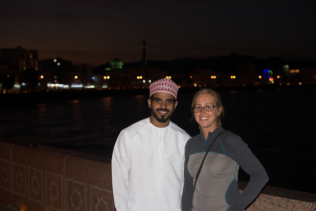 Downtown Muscat Claire and Hamed