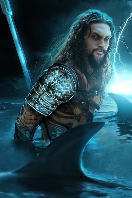 RT @CommeAuCinema: JASON MOMOA dans la peau d#Aquaman ça en jette ! #LRT
