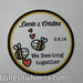 Custom Cute Pair of Bees Wedding Favor Labels/Stickers We Bee-Long Together <a style="margin-left:10px; font-size:0.8em;" href="http://www.flickr.com/photos/37714476@N03/9473638398/" target="_blank">@flickr</a>