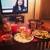 Feasting and watching the Sons of Anarchy episode I missed this week!