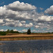 Alberta Clouds Over Prairie Lake