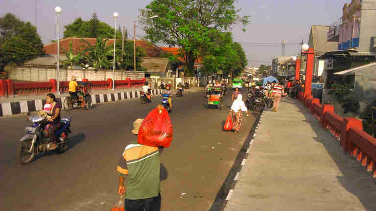 becak in Bogor