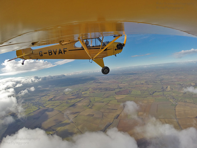 High over Oxfordshire.
